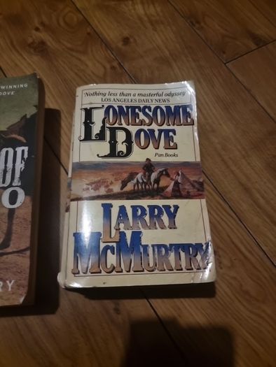 Two Larry McMurtry western novels.