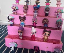 LOL dolls, LOL pop up store and carry case, accessories