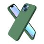 Liquid Silicone Shockproof Case For iPhone 13 Mini Luxury Soft Phone Cover Green New - FHT2IP13MLK Image 2