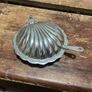 Stainless steel + Cobalt blue vintage condiment dish Image 2