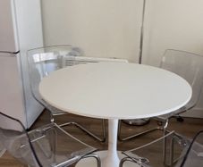 Ikea Docksta Table & Tobias Chairs