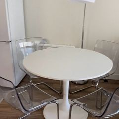 Ikea Docksta Table & Tobias Chairs