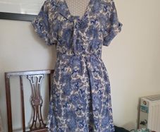 Ladies paisley dress uk8-10
