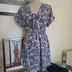 Ladies paisley dress uk8-10