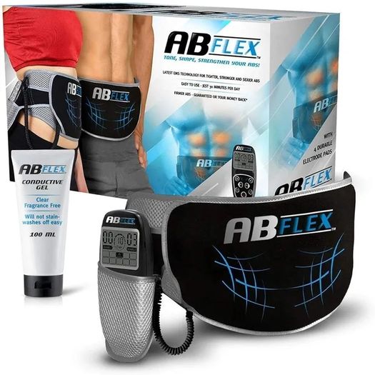 Ab Toning Belt and Ab Stimulator for Slender Toned Stomach Muscles, Remote for Quick and Easy Adjustments