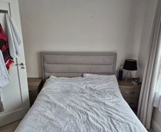 Double Bed with TV Frame
