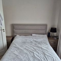 Double Bed with TV Frame