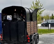 Coffee / Catering Trailer + Fridge