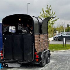 Coffee / Catering Trailer + Fridge