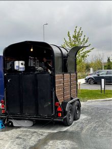 Coffee / Catering Trailer + Fridge