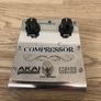 AKAI Professional Compressor Guitar Pedal  Excellent Condition Image 2