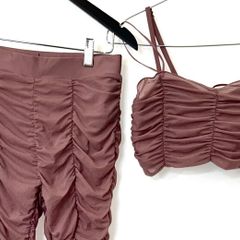 Alo Airlift Mesh Cherish Set: Smoky Quartz (Size M, Like New)
