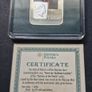 Niue 1 Dollar 2008, Painters Henri de Toulouse-Lautrec Silver Bar with COA . Image 7