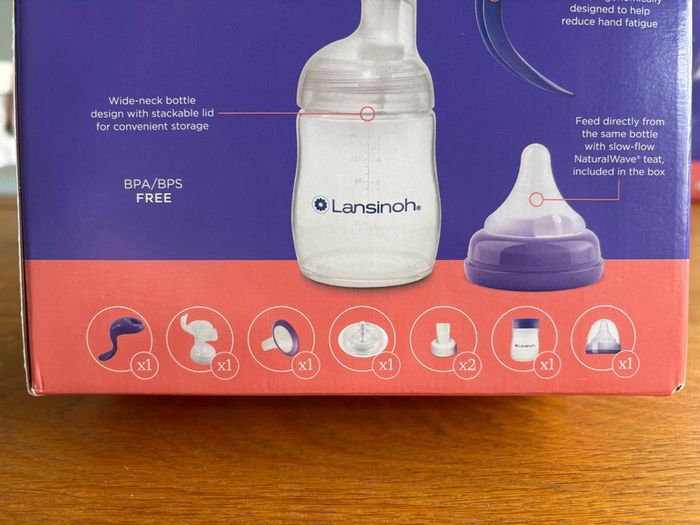 Lansinoh manual breast pump