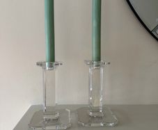 Jasper Conran / Waterford crystal candle stick holders