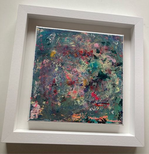 Original Abstract Painting Framed Original Abstract Painting Contemporary Irish Art Fairy Art