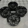 19" Motion R VS8 wheels Ford Transit Custom Van centre bore 74.5 6x120 Gloss Black Image 7