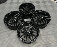 19" Motion R VS8 Alloy wheels Ford Transit Custom Van centre bore 74.5 6x120 Gloss Black