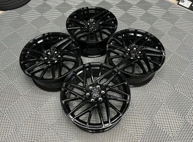 19" Motion R VS8 Alloy wheels Ford Transit Custom Van centre bore 74.5 6x120 Gloss Black