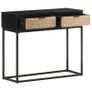 Console Table 90x35x76 cm Solid Mango Wood Image 4