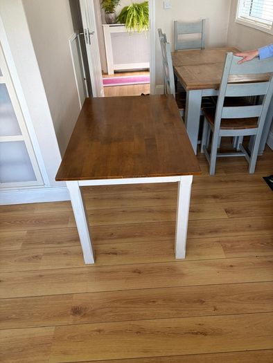 wooden Kitchen table and 4 chairs