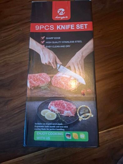 9 Pcs Knife Set