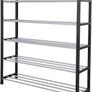 5 Tier Shoe Rack Organiser, Heavy duty storage unit, Quick Assembly No Tools Required, Holds upto 15-20 pairs (FREE POSTAGE) Image 2
