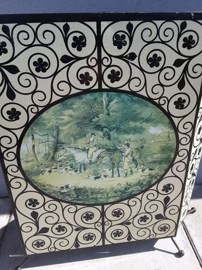 Vintage fire guard