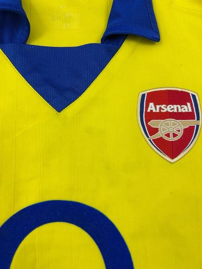Genuine Vintage 2003 Nike Arsenal London Away Jersey Shirt Mens S/M