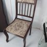 antique bedside chair Image 2