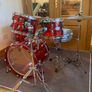 FINAL PRICE DROP Ruby Pearl Crystal Beat classic Acrylic shell pack Image 3