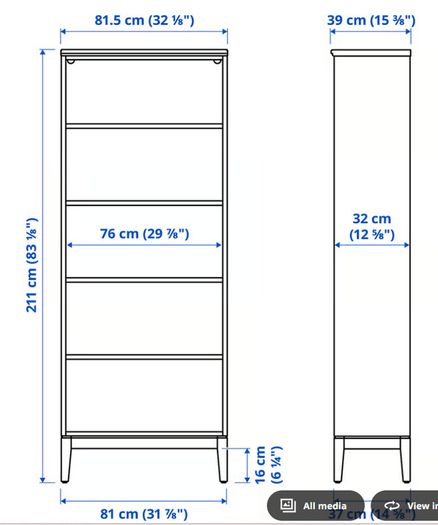 Ikea Idanas Bookcase