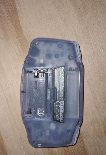Gameboy Advance Glacier Blue