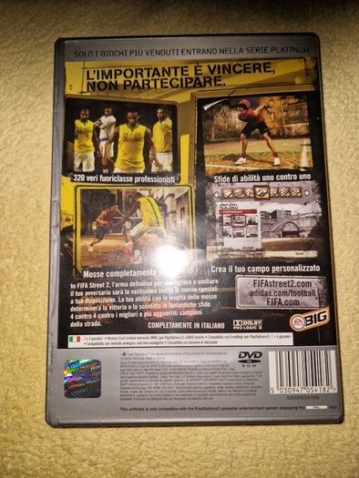 Italian Version Fifa Street 2 PlayStation2 Ps2 Games Original
