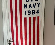 Vintage Old Navy US themed flag beach towel