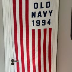 Vintage Old Navy US themed flag beach towel