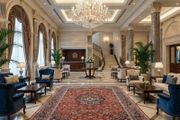 Large good hand knotted carpet..