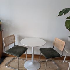 Tulip Table  + Cantilever Chairs