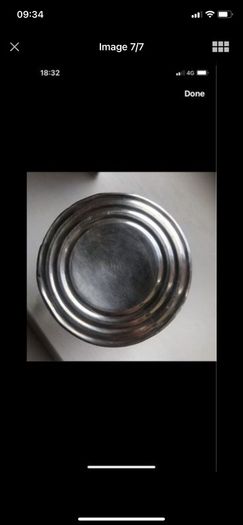 Antique Silver Footed Sugar and Milk Bowls