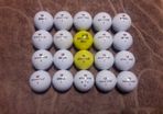 20 Wilson Staff Dx2/Duosoft Golf balls mix