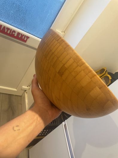 wooden bowel