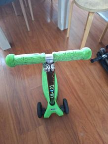 Green Micro scooter