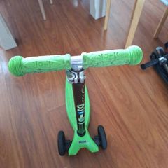 Green Micro scooter