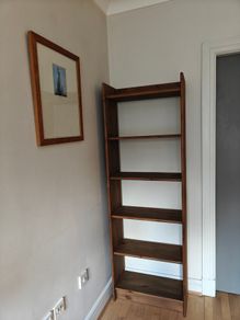 Solid wood book shelves