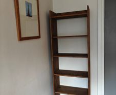 Solid wood book shelves