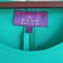 Spanish designer boutique Cocoa dress resort vacation cruise party wedding guest green orange zips colour block Image 4