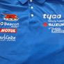 Vintage Tyco Suzuki Racing Polo Shirt XL / Motorsport Merch Image 2