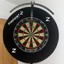 Dart board adjustable stand and light Image 2