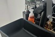 Black Countertop sink.