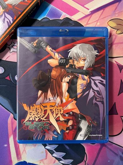 Burst Angel Anime Classics Slipcover Blu-Ray Disc DVD